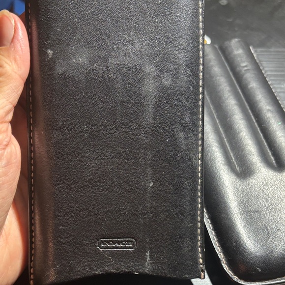 Authentic Coach Leather Cigar Case – Black – Holds 3 Cigars – Travel Humidor - Picture 3 of 6